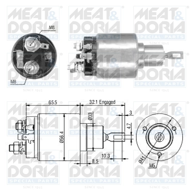Solenoid Switch, starter